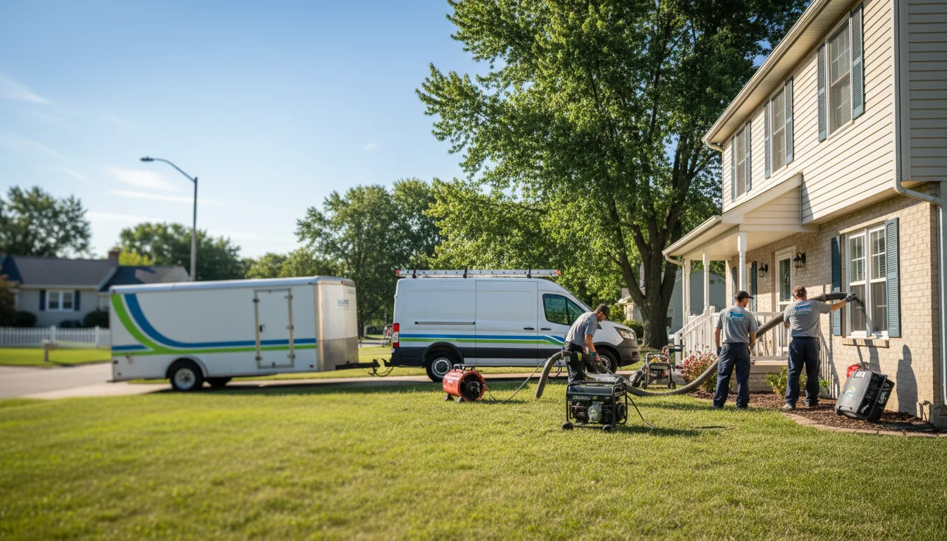 Flooded Basement Restoration And Cleanup With Repair in Garrison, IA near me